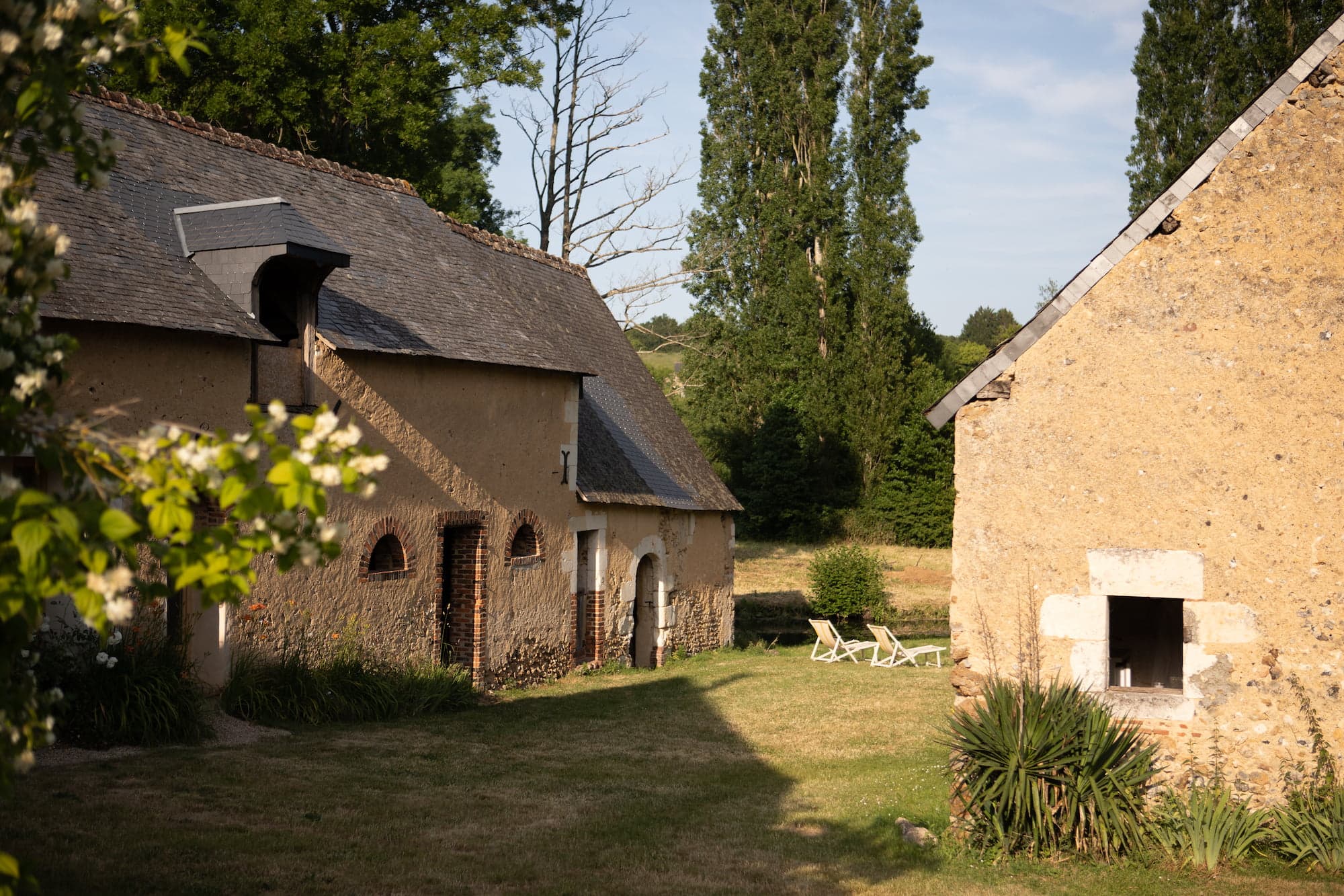 Les longères percheronnes du Moulin. 