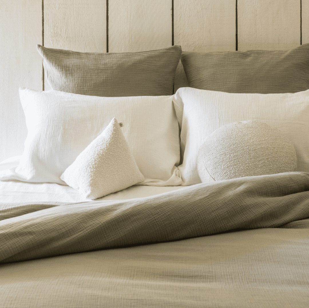 grey linen duvet cover