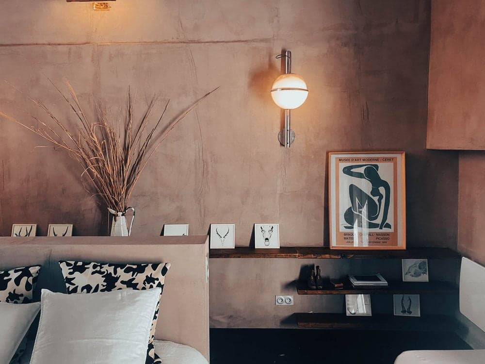 chambre double avec decoration