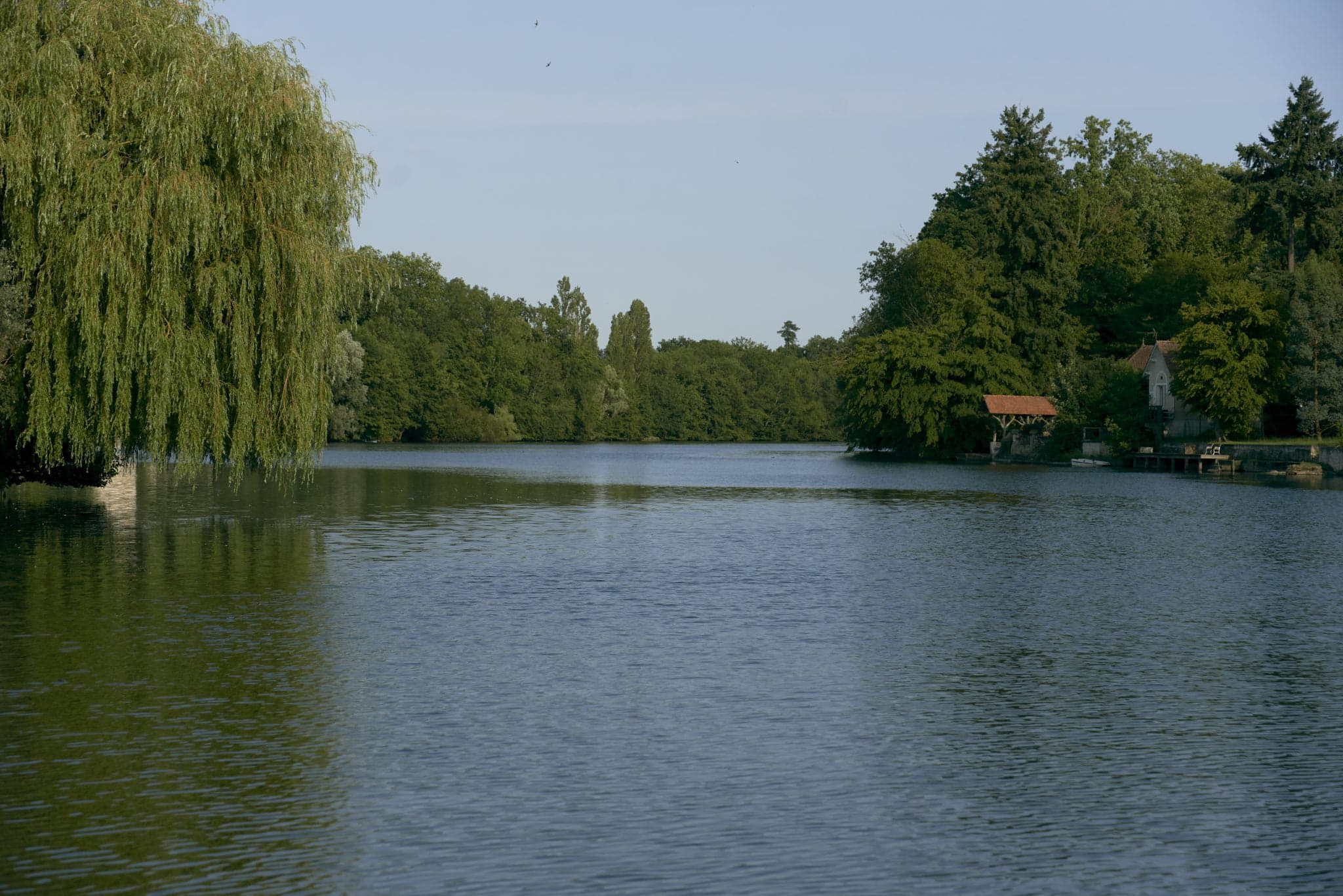 view on the lake