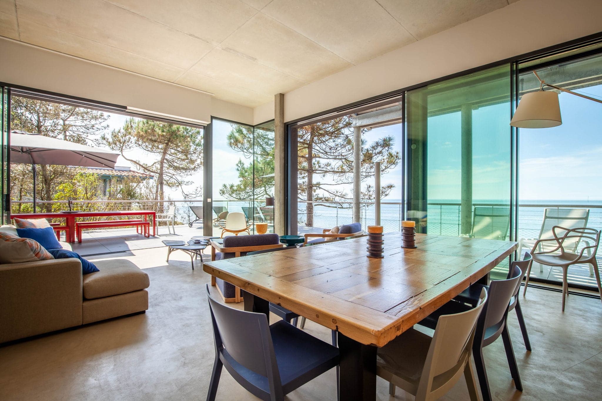 table à manger avec vue