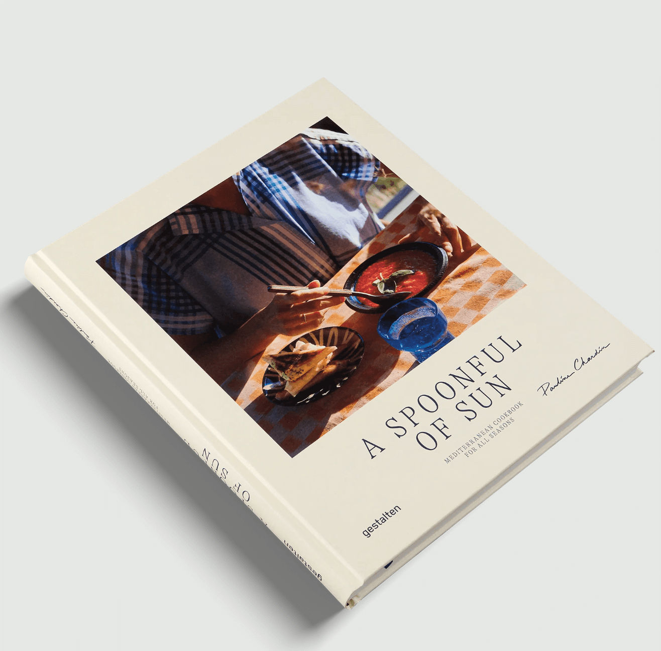 cook book with a solar and warm photography