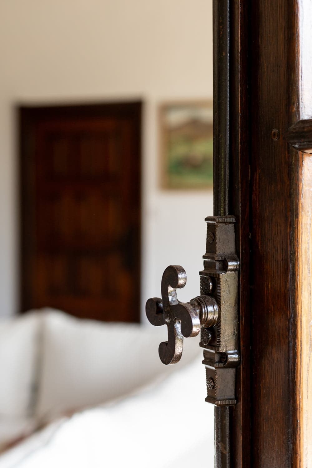 detail of door