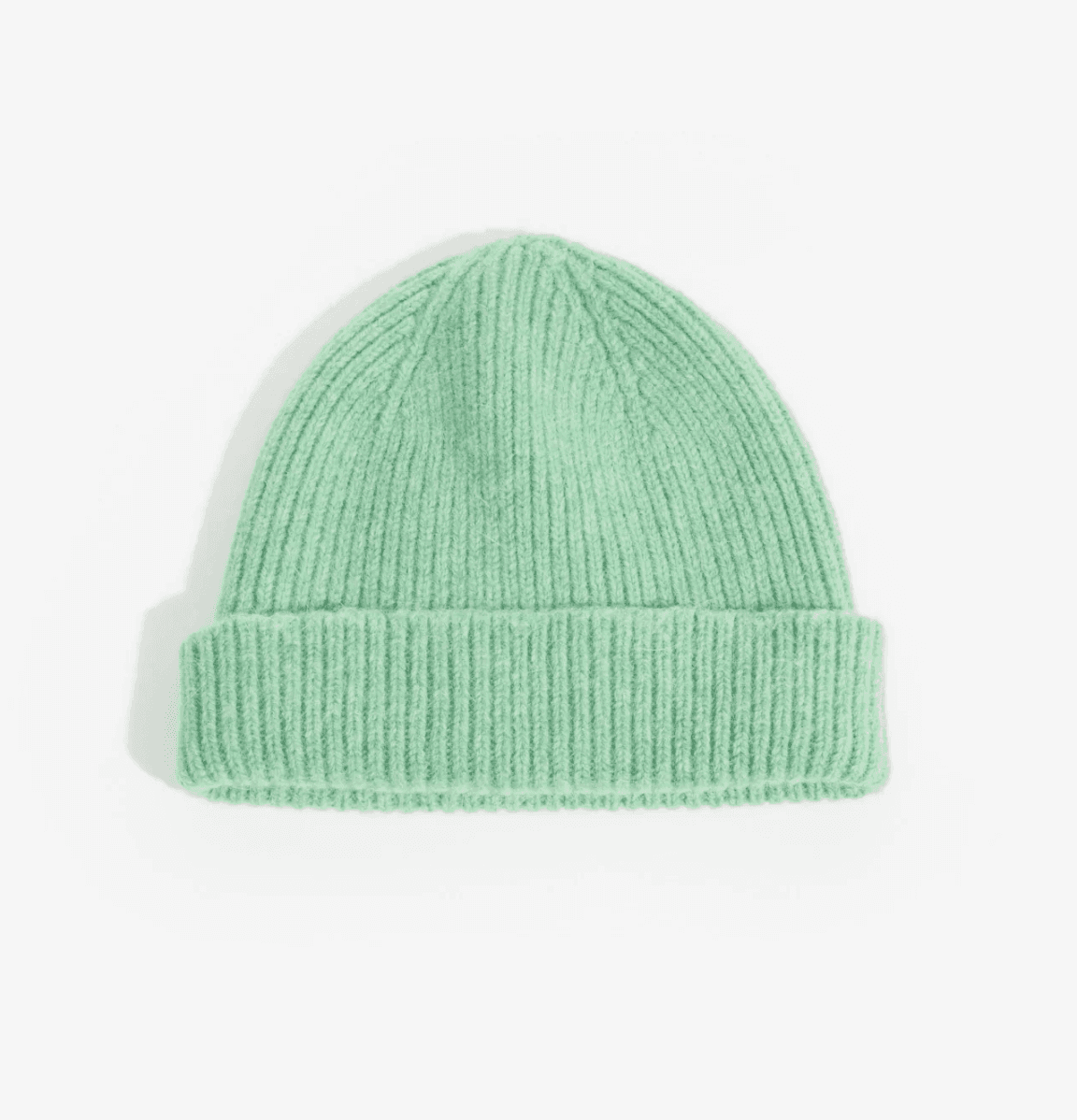green woollen hat for children