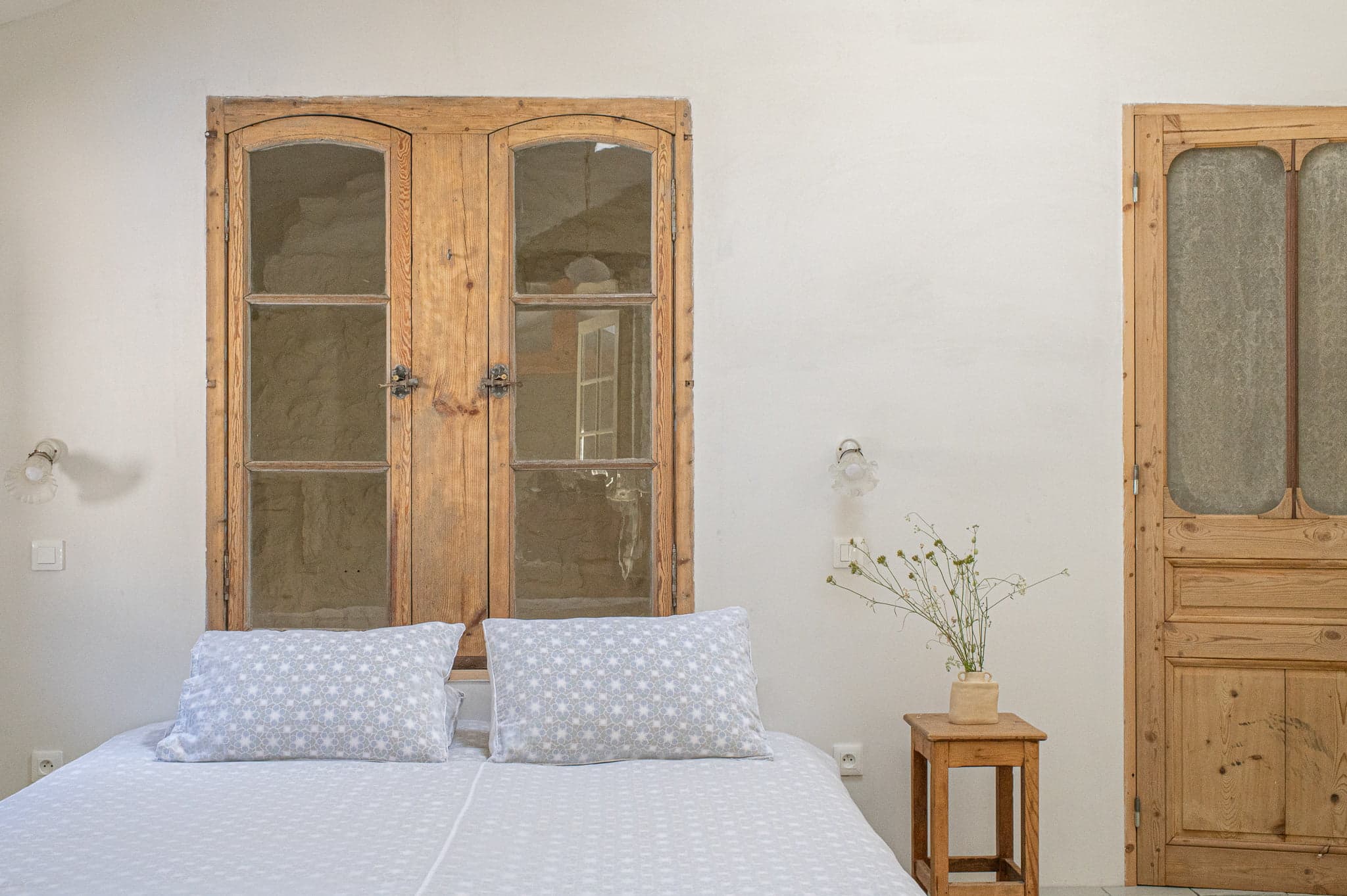 chambre double fleurie