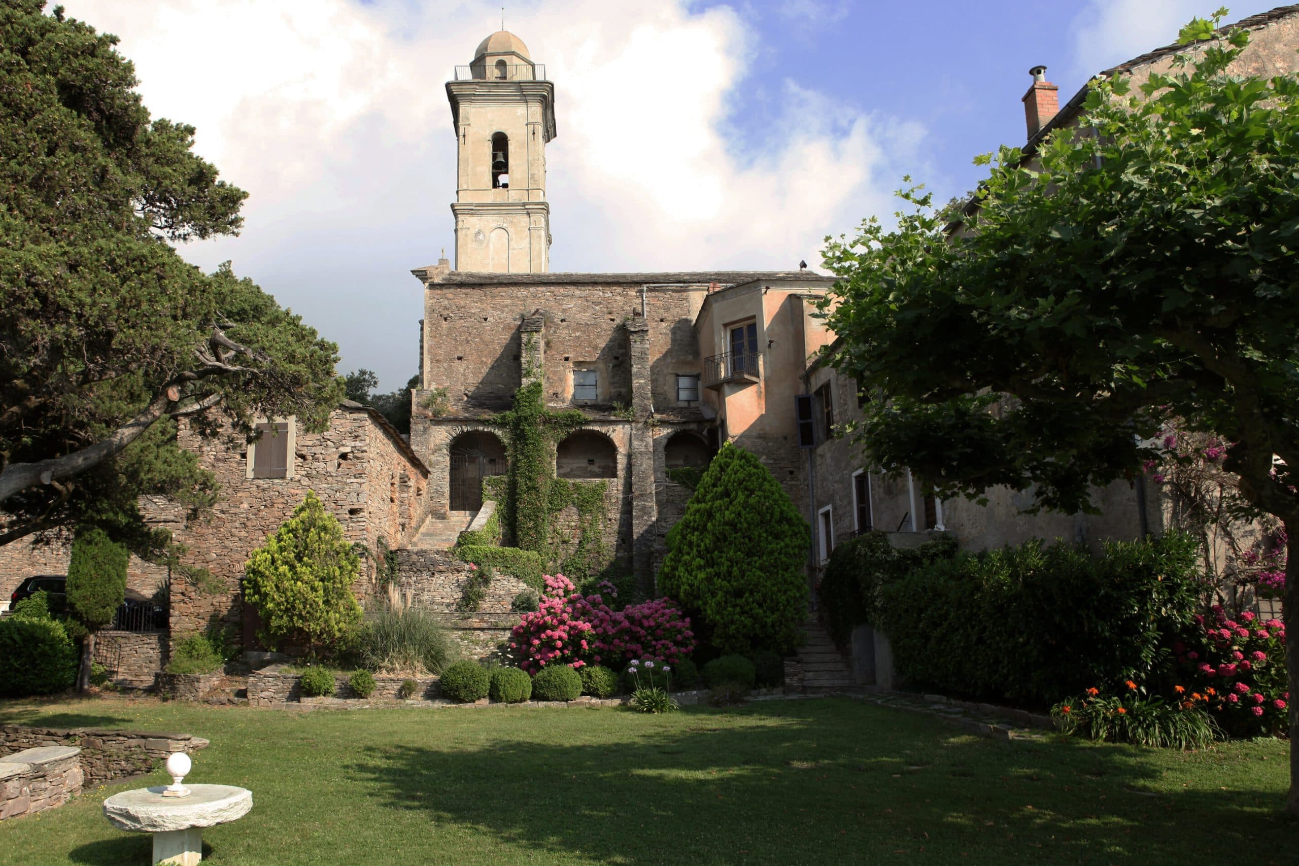 Le jardin du Couvent de Pozzo en Corse