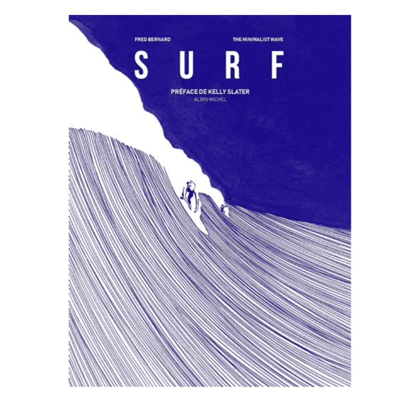 Couverture du livre SURF illustrée et monochrome
