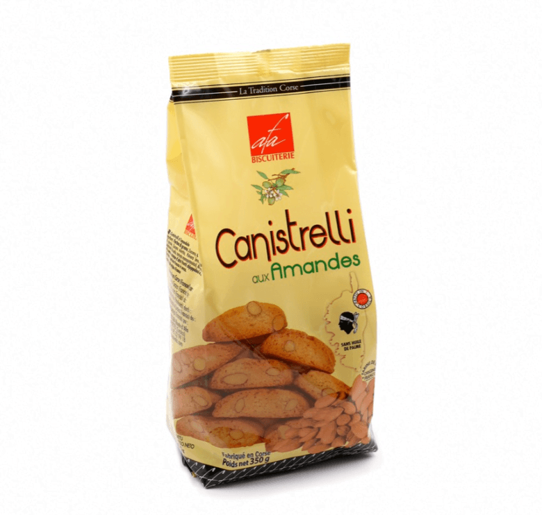 Biscuits Canistrelli aux amandes