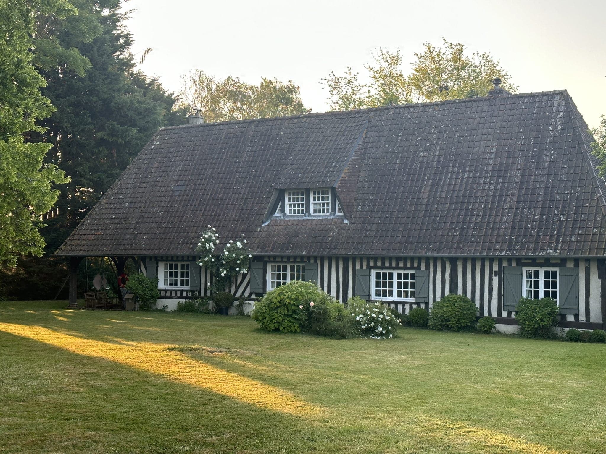 A quintessentially Norman longhouse.