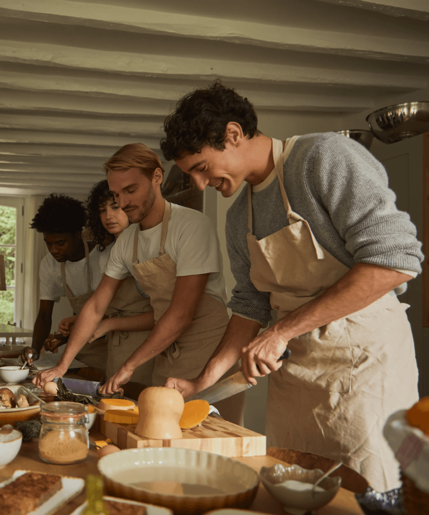 Cooking class at La Prairie