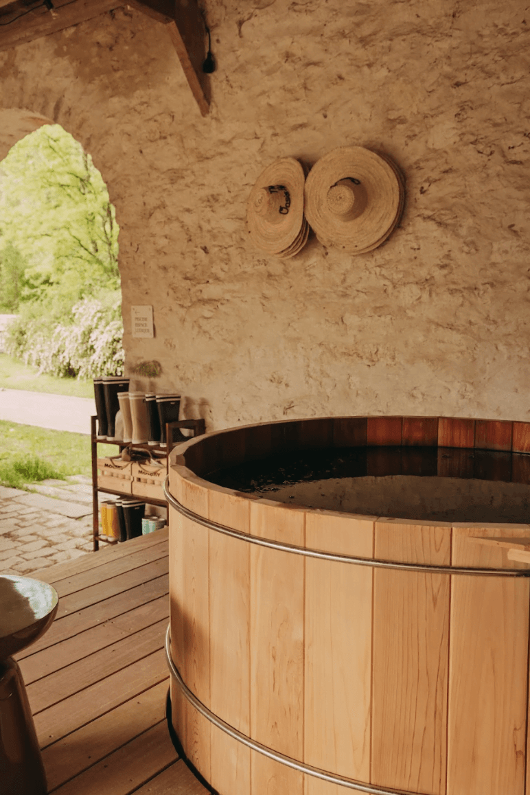 The Nordic bath of La Source. 
