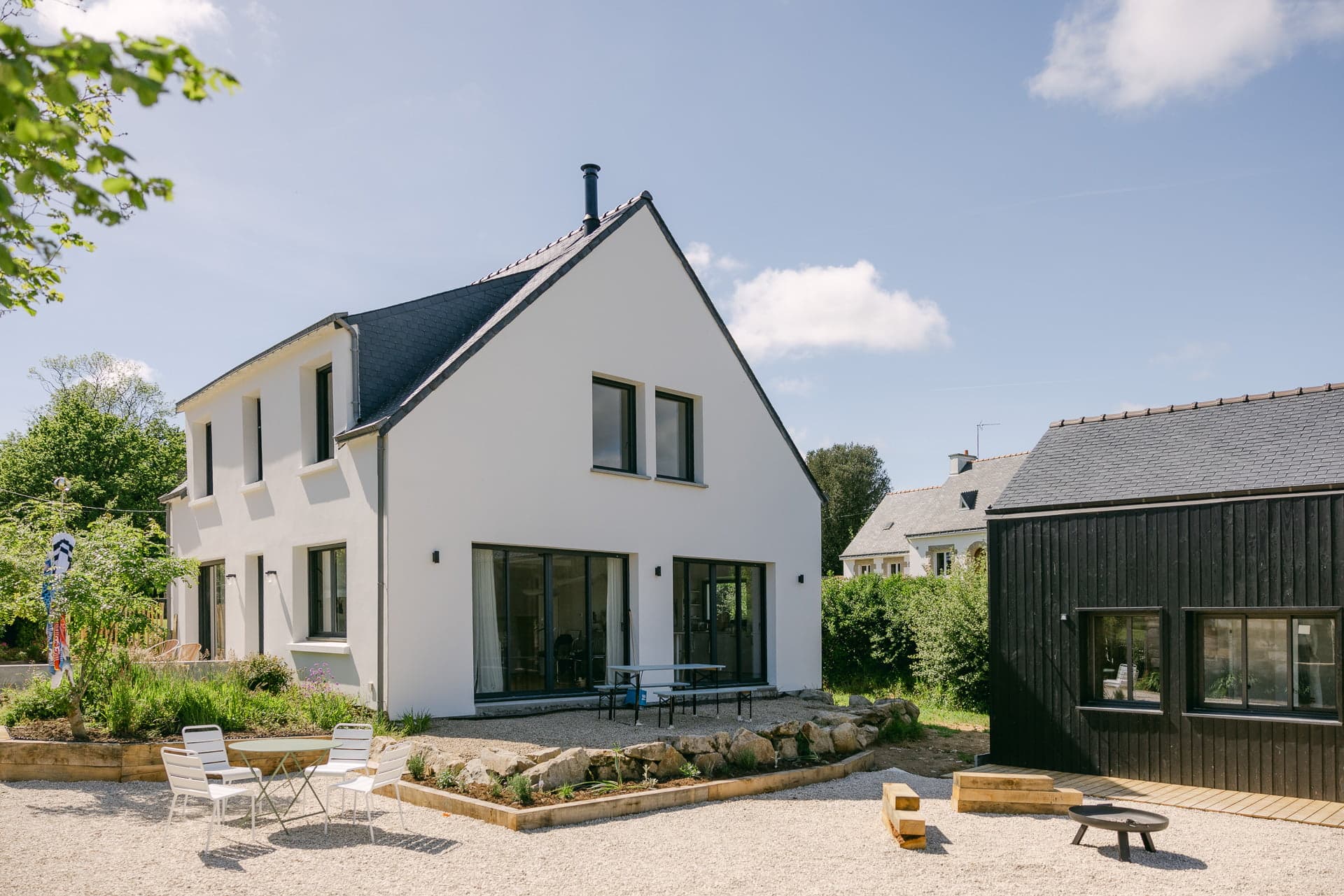 L'Atelier et la maison blanche