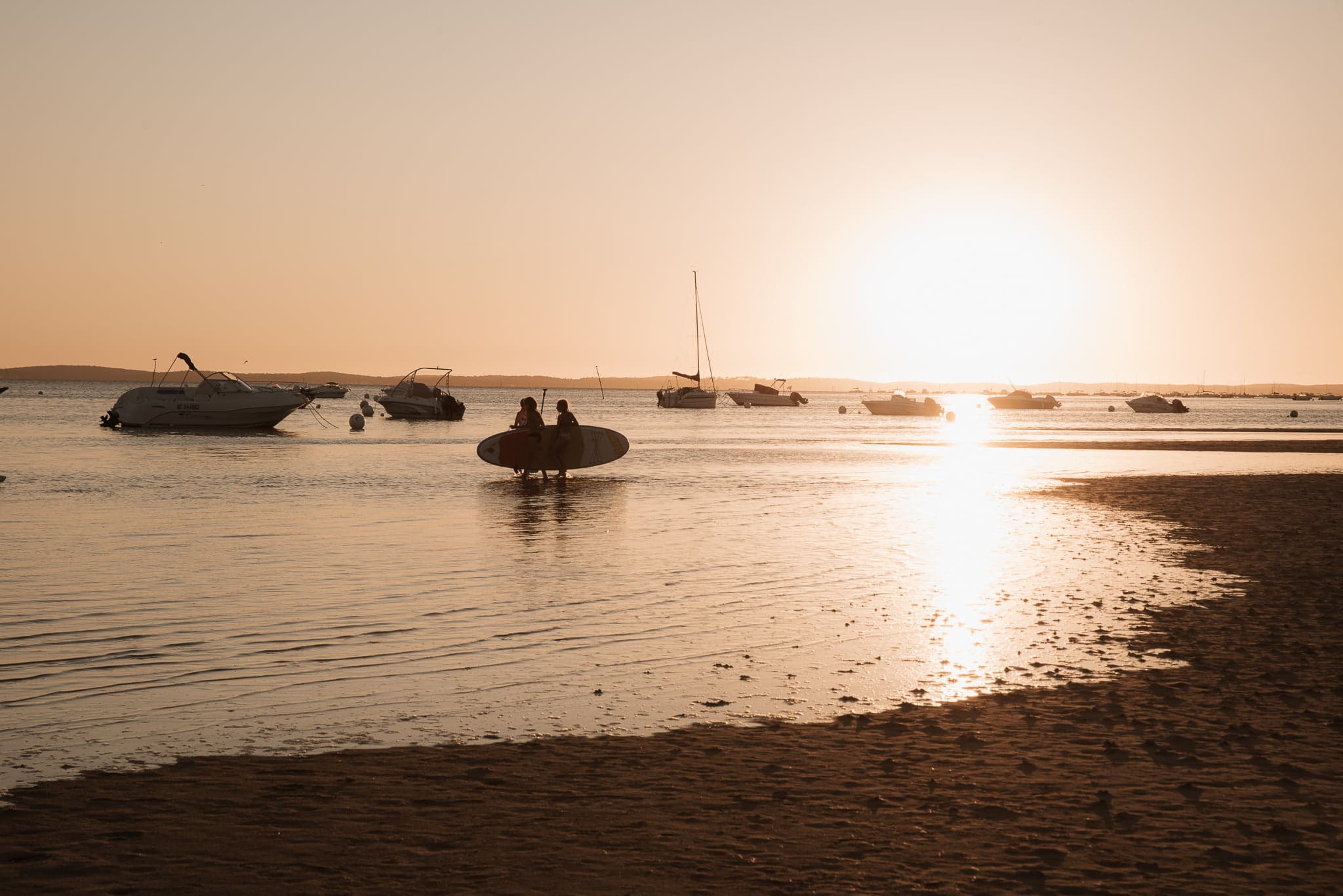 Sea, surf and sun. 