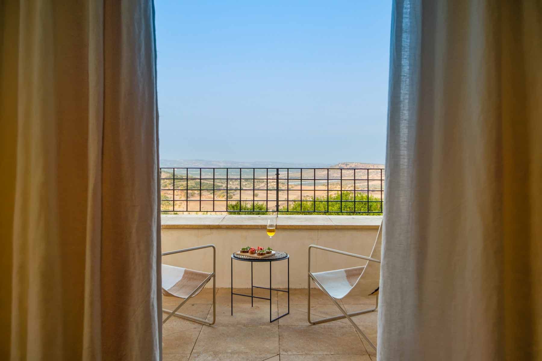 Breakfast with a view.