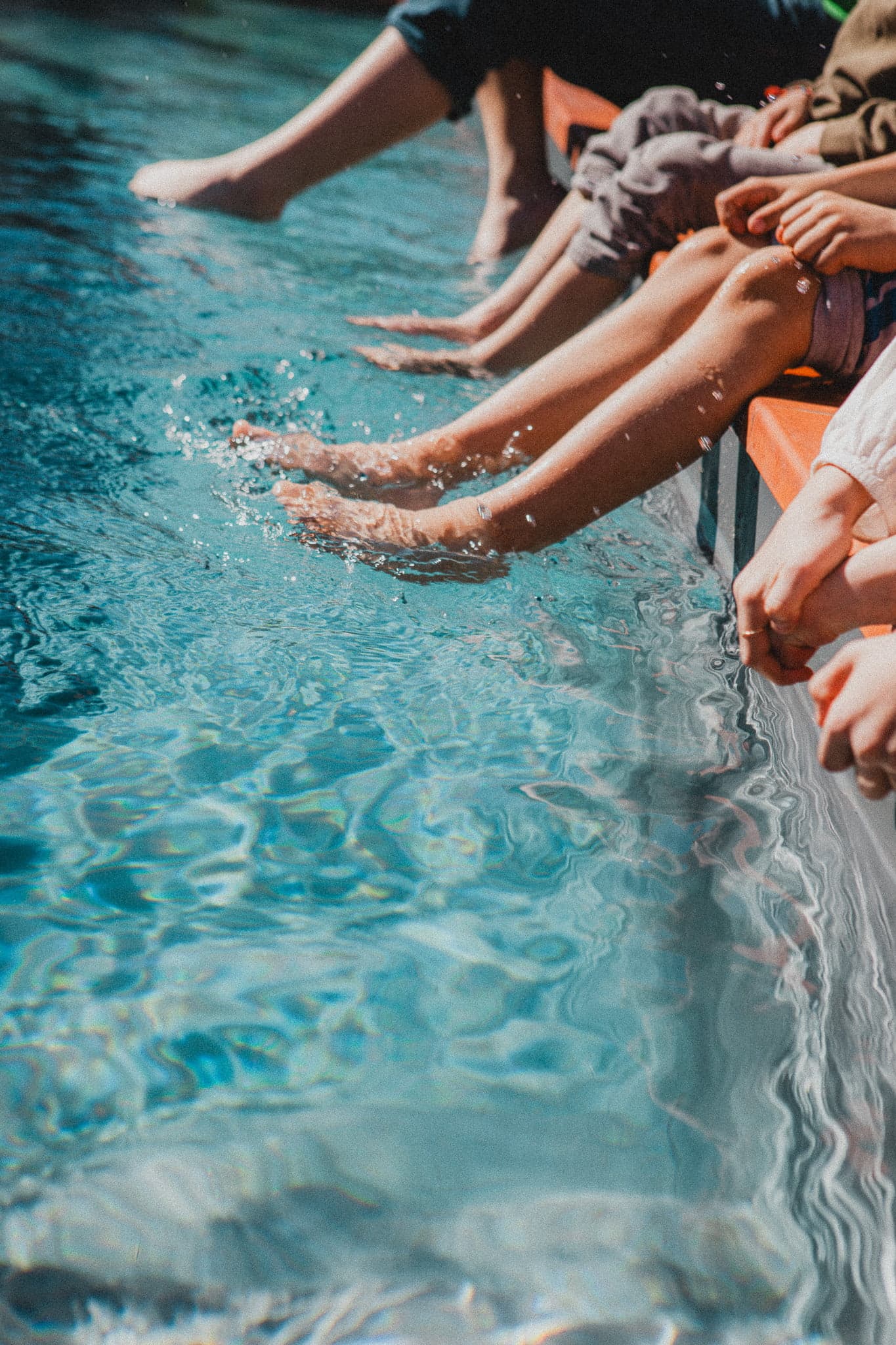 Pool party at Domino Deux. 
