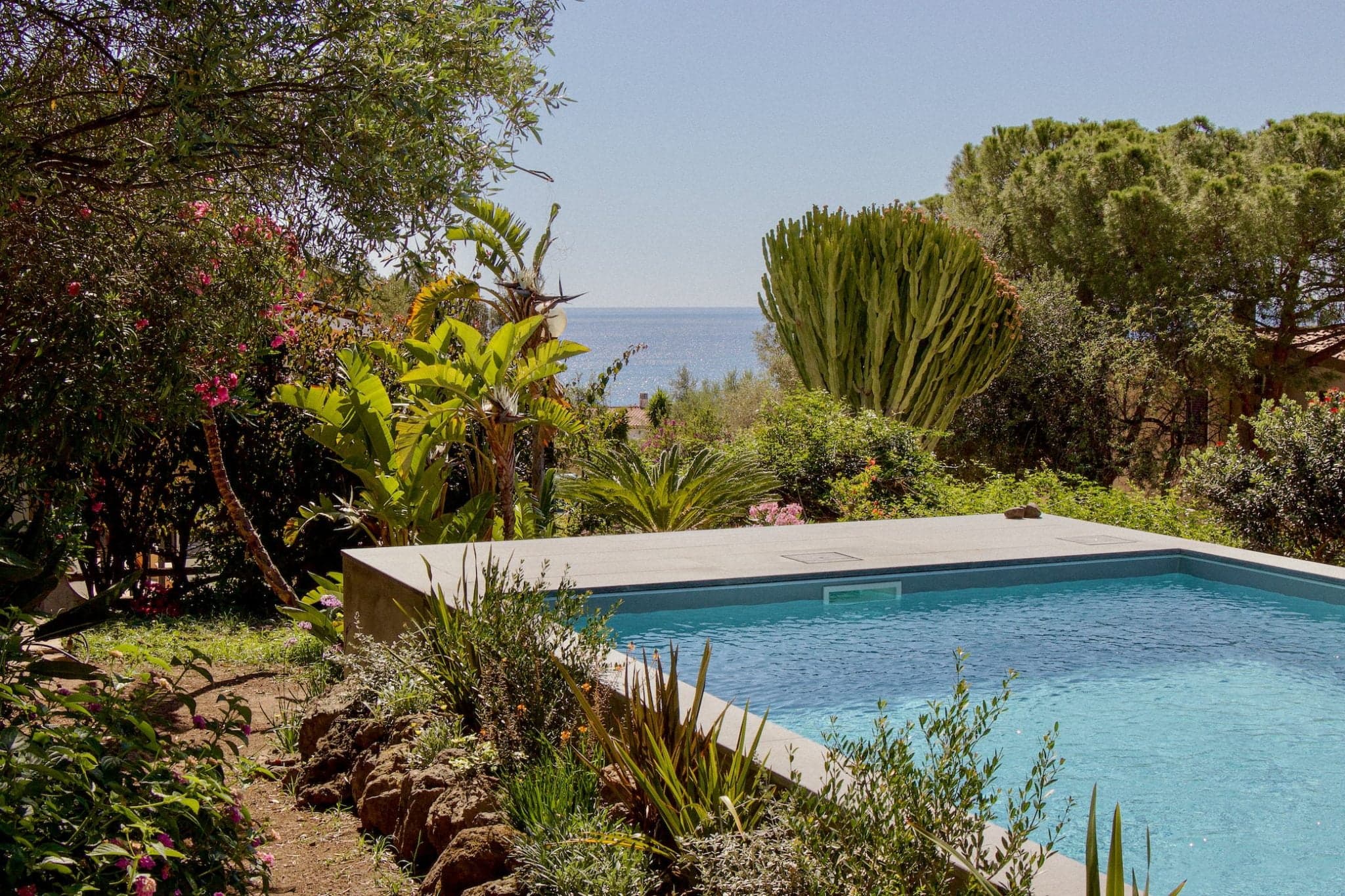 La piscine de Il Polpo Nero. 