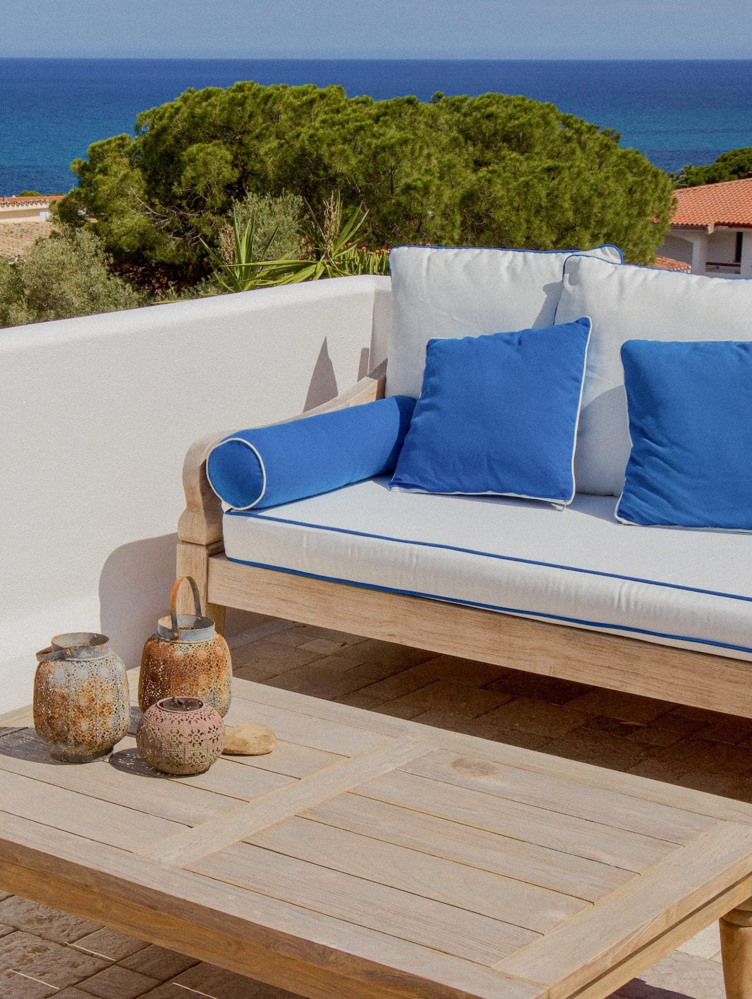 Terrasse avec vue. 