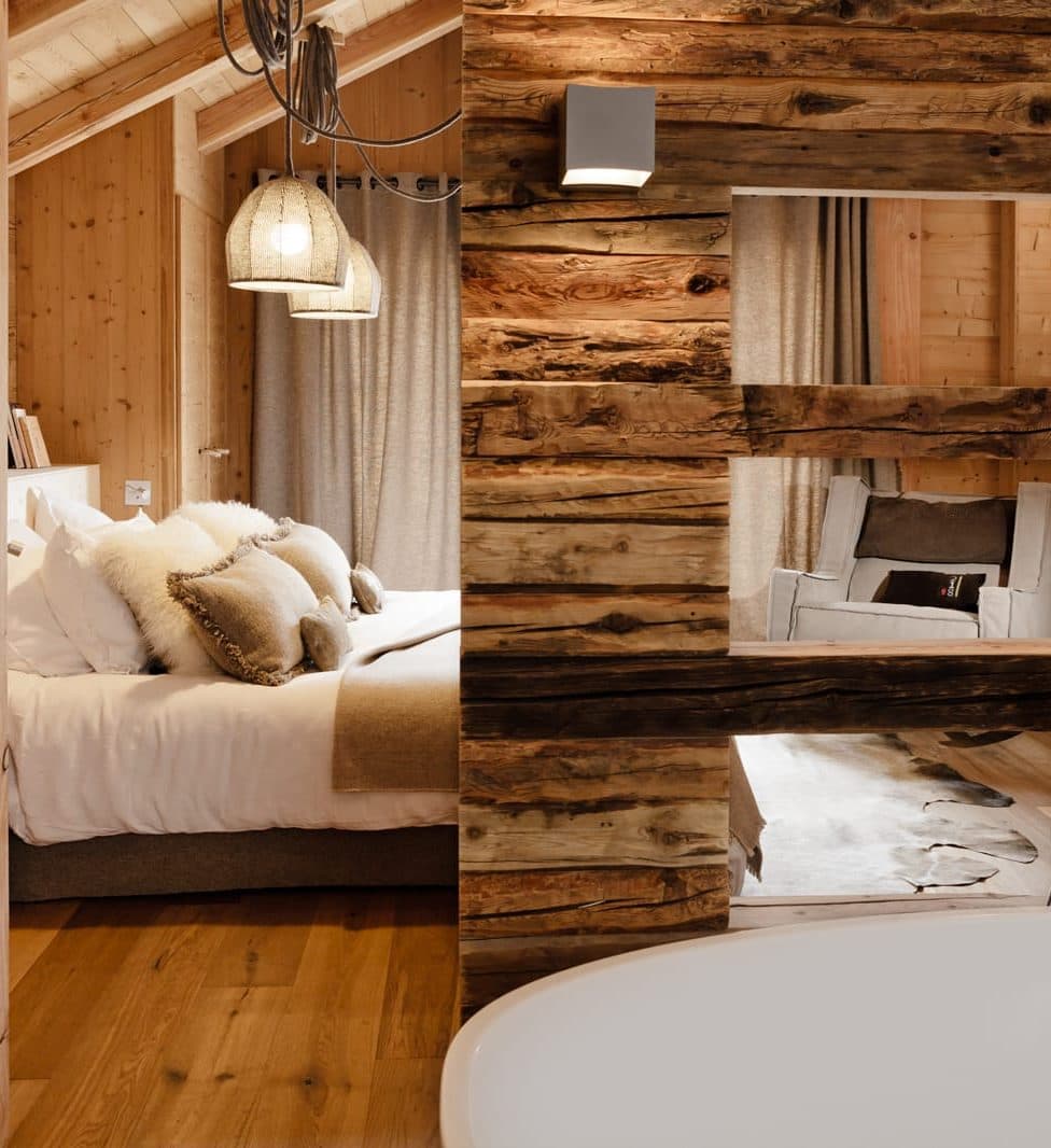 L'une des chambre en-suite. 