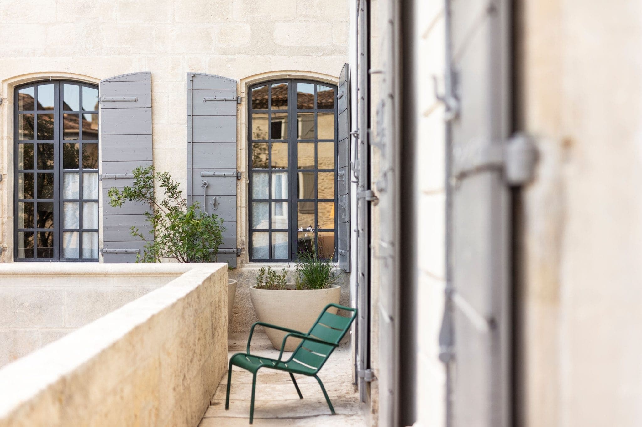 Everywhere, large balconies and terraces to enjoy the sun.