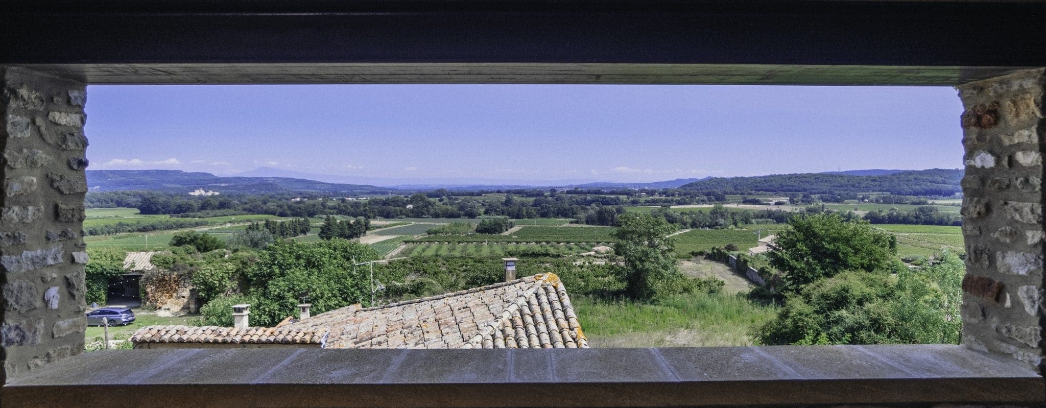 "We added a panoramic opening to enjoy the incredible view at sunrise. It’s a true space for contemplation."