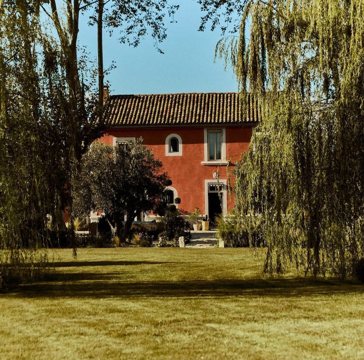 Villa Luna, nestled between its iconic plane trees.