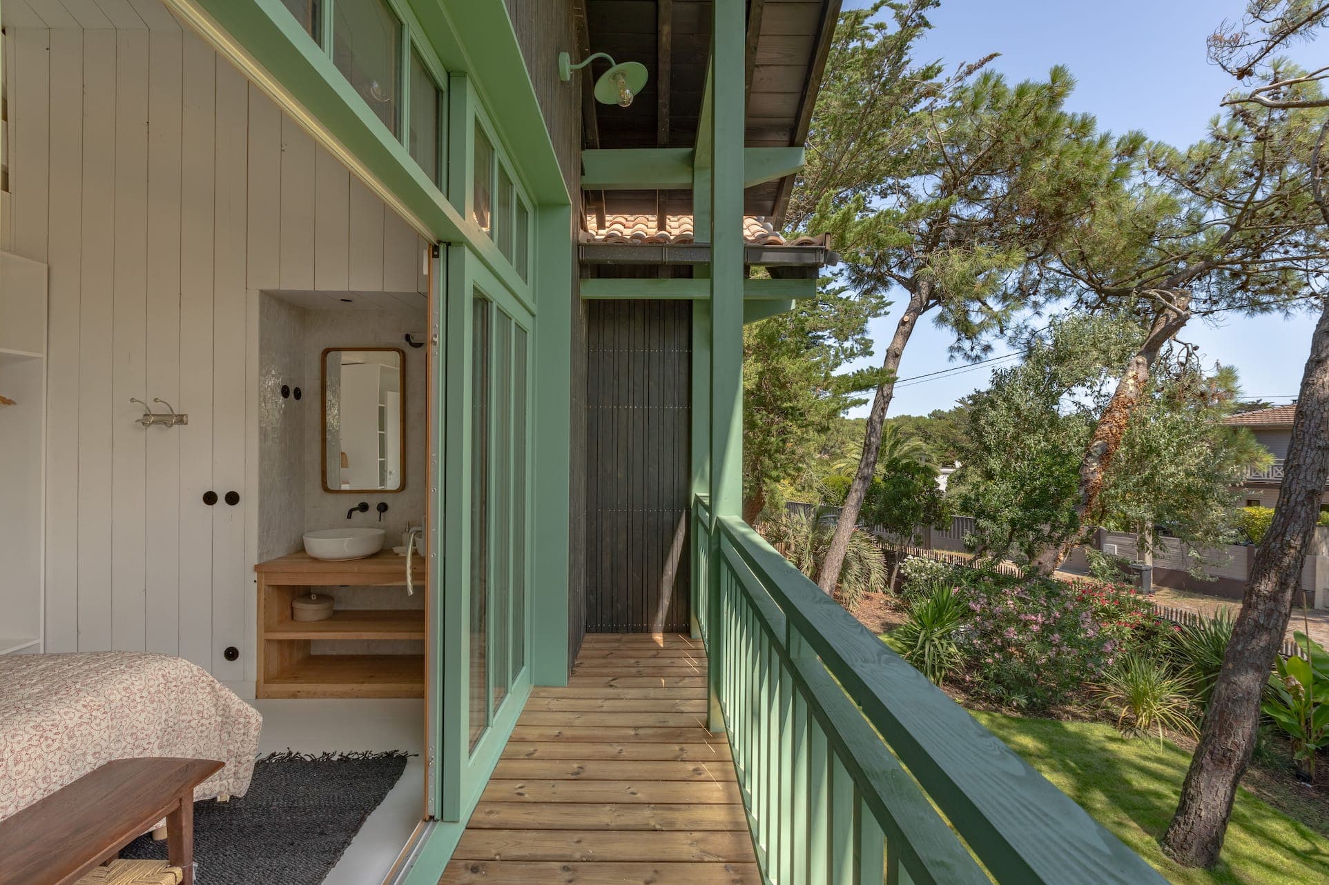 Villa Giulia, between the bay and the pines.