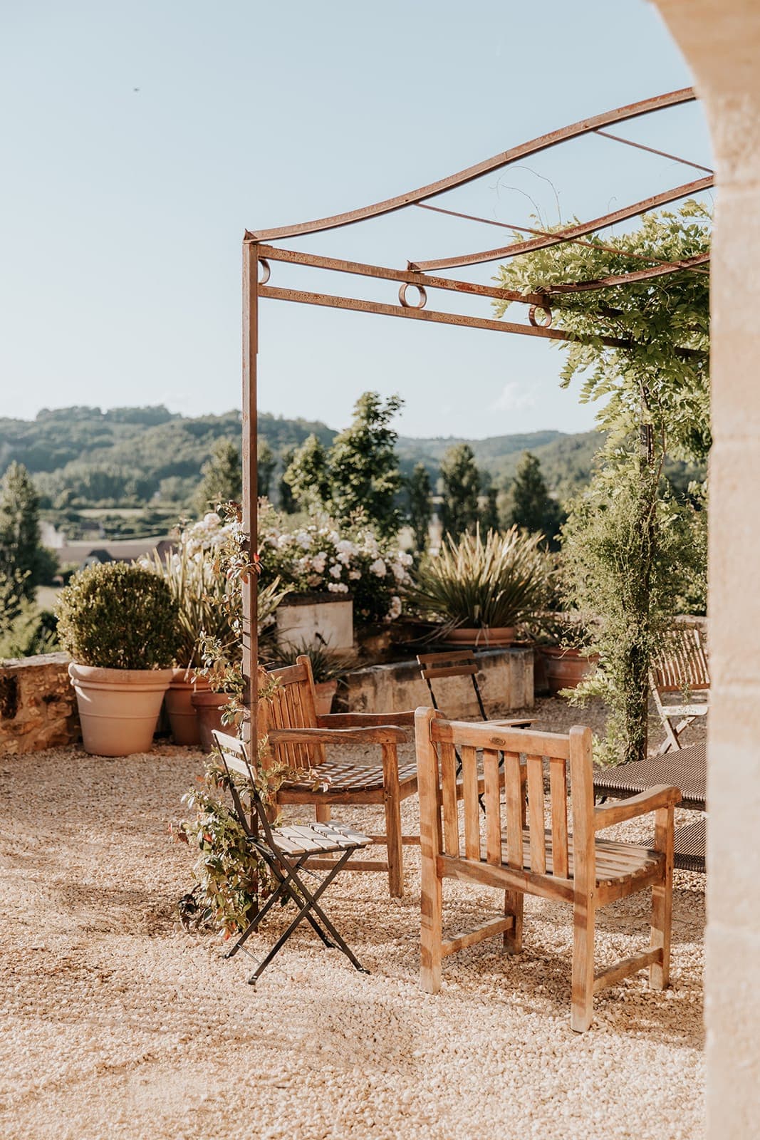 Tea time dans le jardin. © Émilie Soler