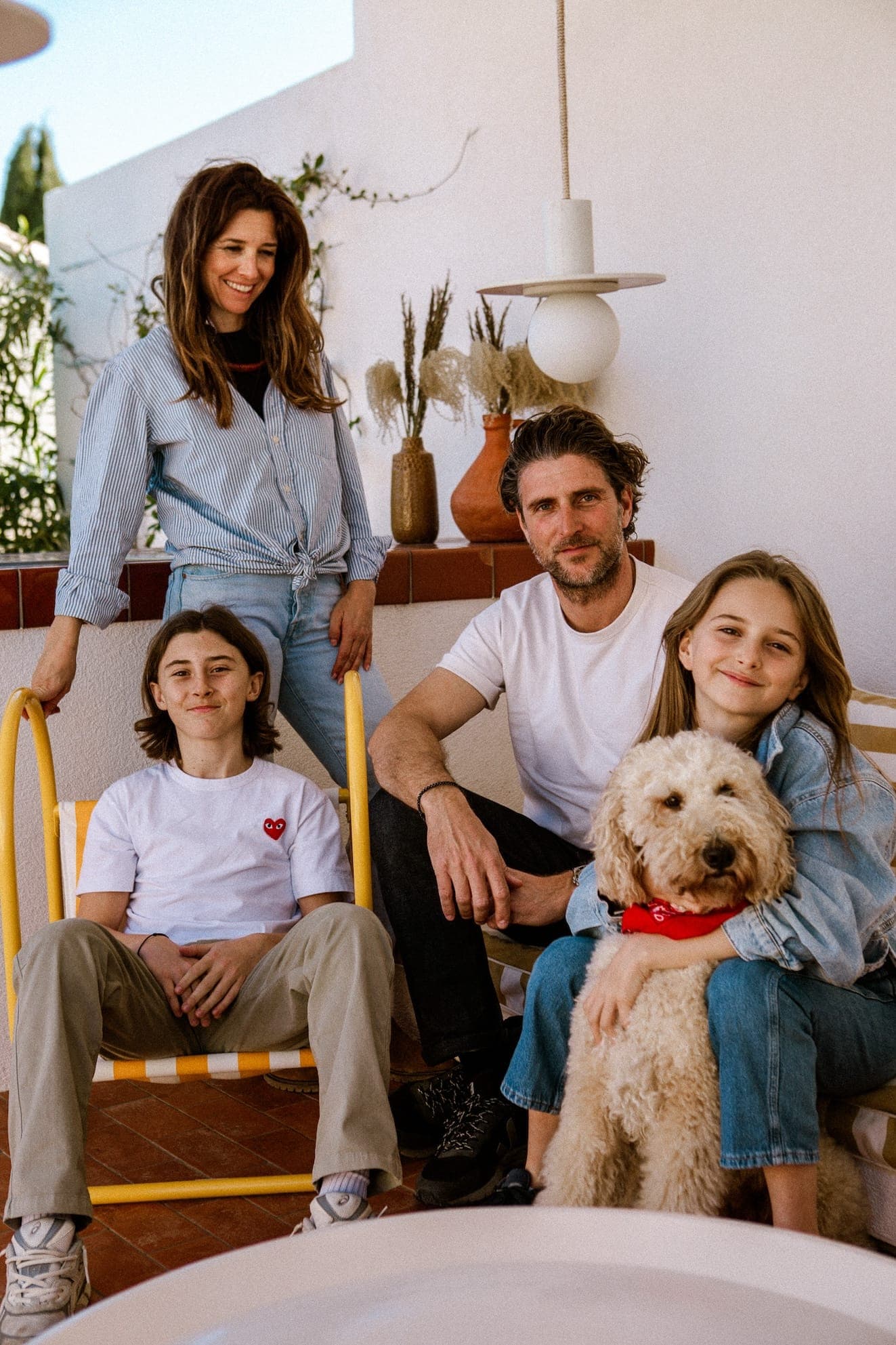 The Colombani clan in full force. 
