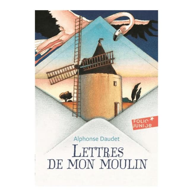 Couverture du livre Lettres de mon moulin d'Alphonse Daudet
