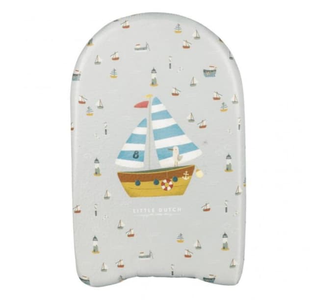 swimming board for children with a boat