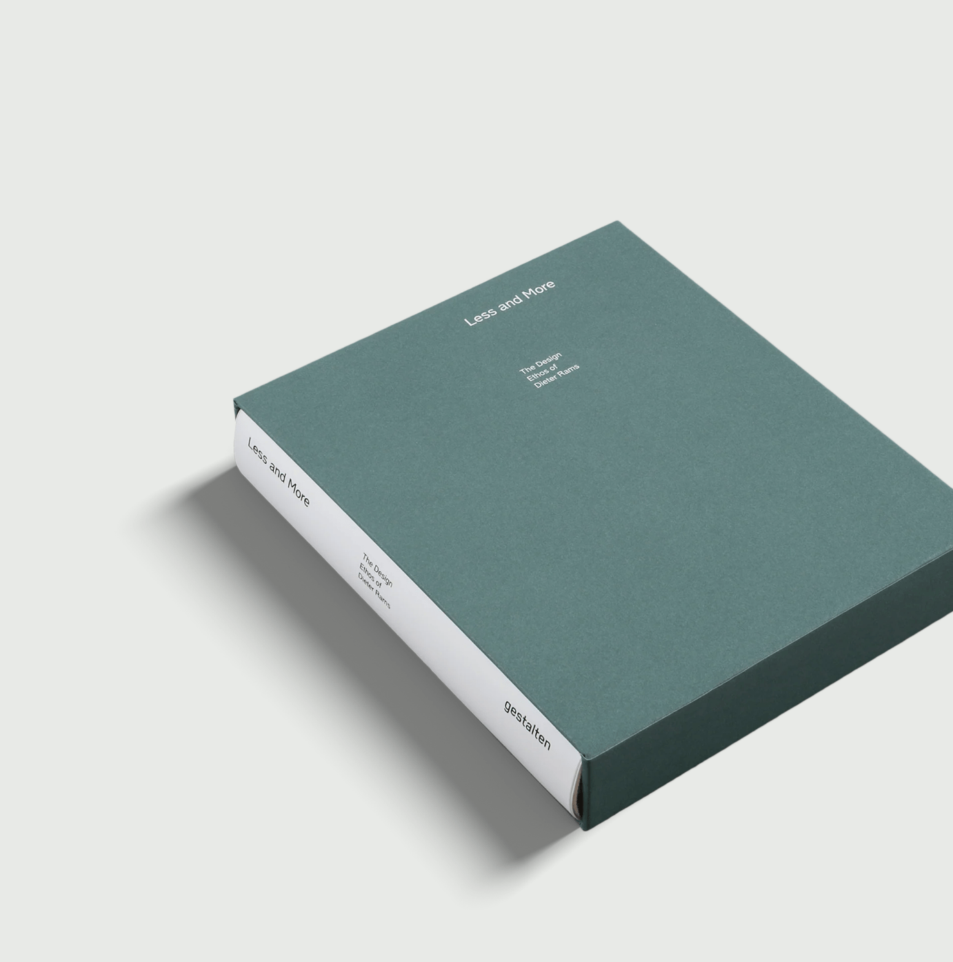 This is Dieter Rams’ bilingual 808-page book about his work, back in print in its original form with a PVC softcover and slipcase. The relevance of famous Braun designer Dieter Rams in ­modern design remains unbroken.