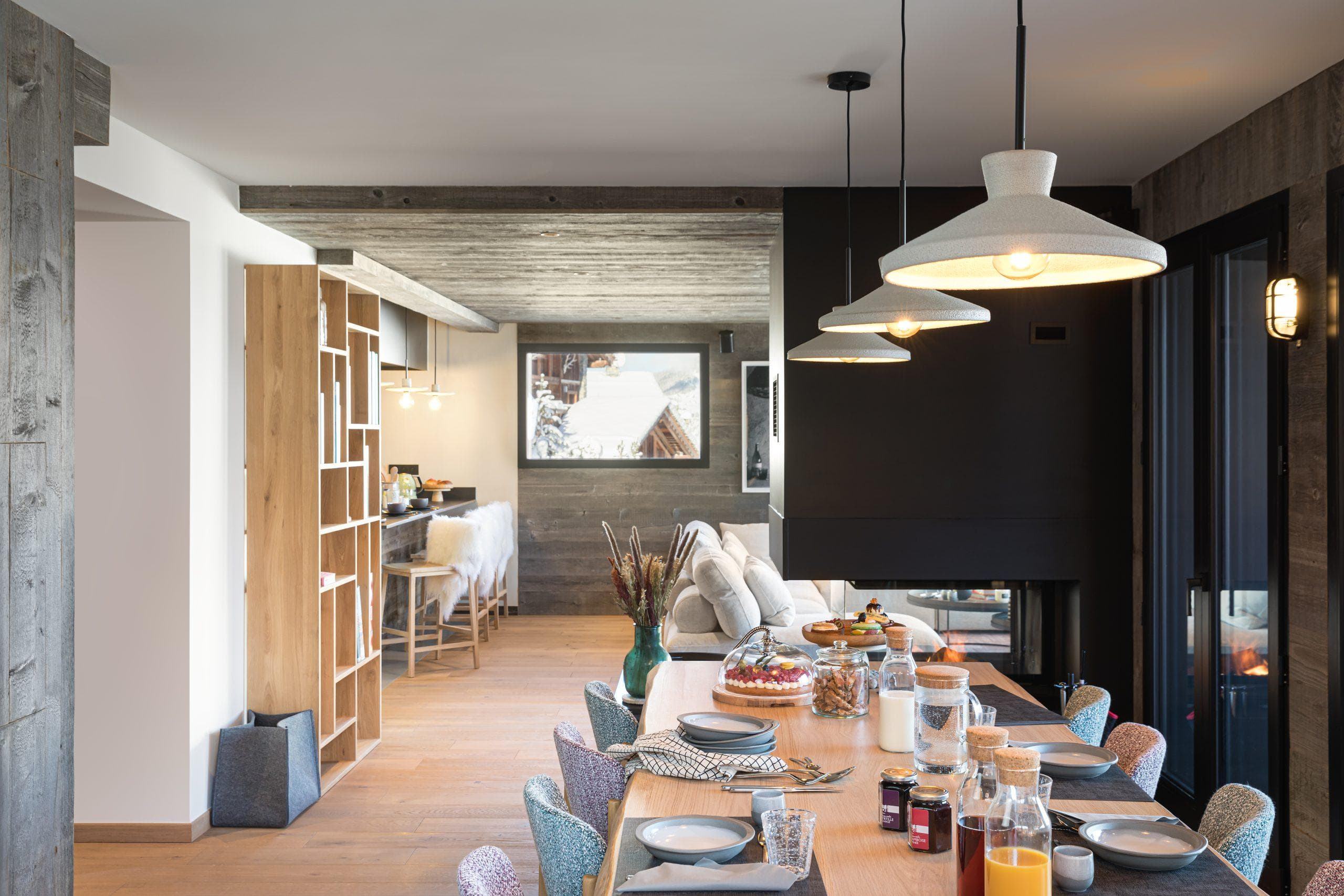 The meeting place par excellence at Chalet Kandahar - © Y Studio Photography
