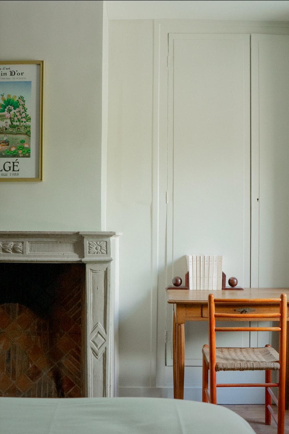 One of the charming office corners at La Source.