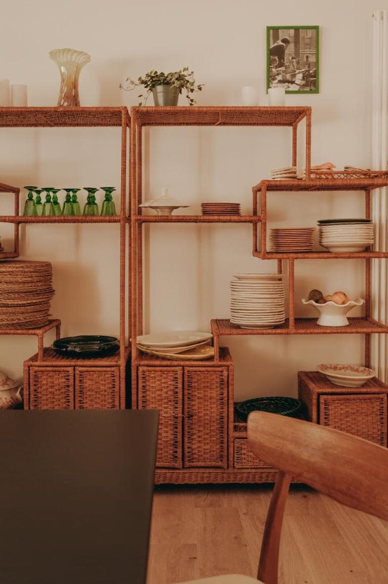 The spacious kitchen where you can take a class with a chef.