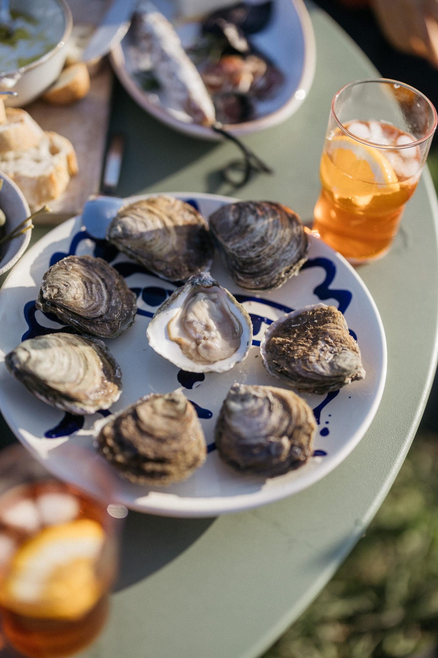 L'apéro bien mérité après avoir exploré le Morbihan.