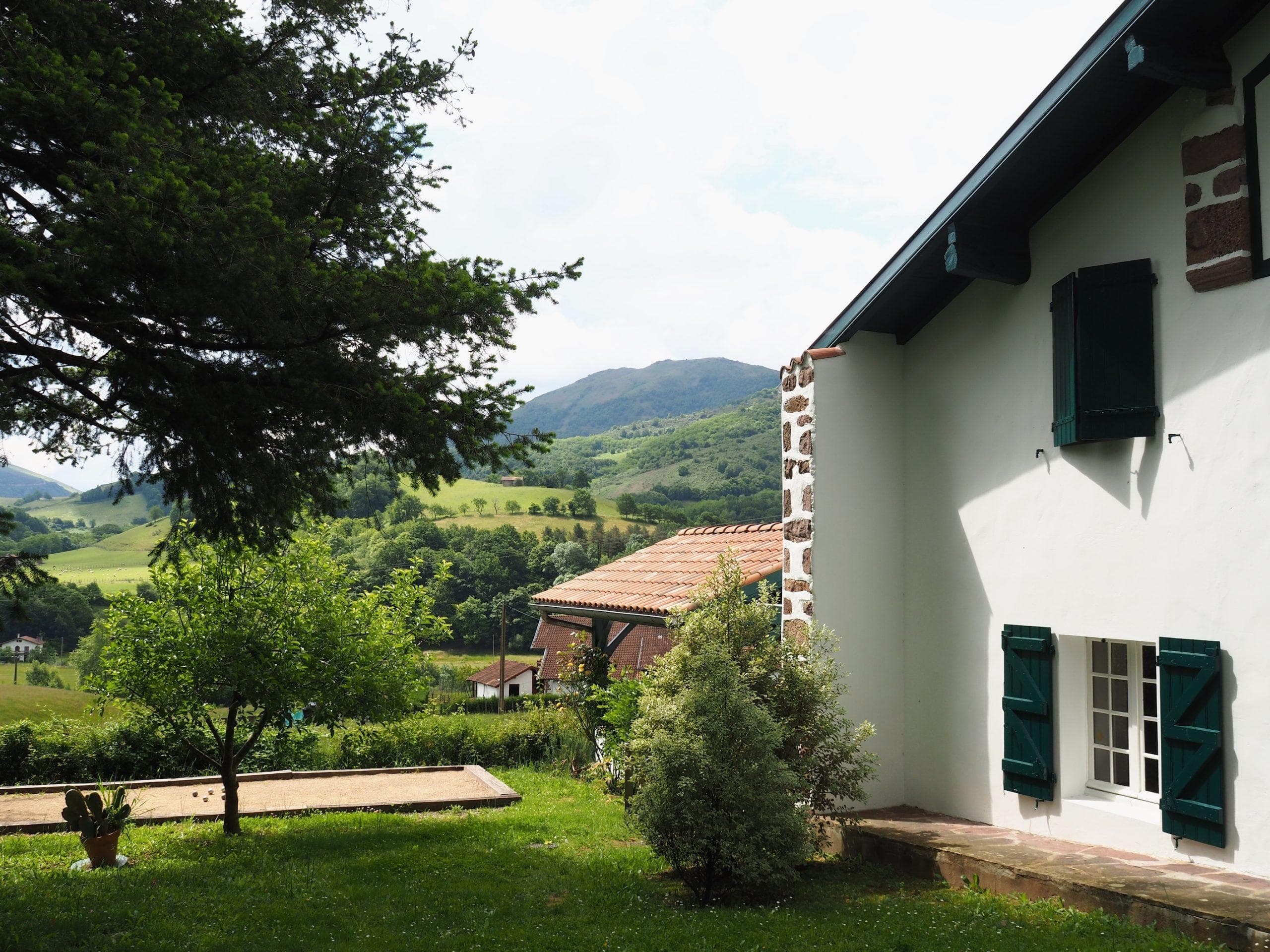 La jolie Ferme Berdea dans le Pays Basque.
