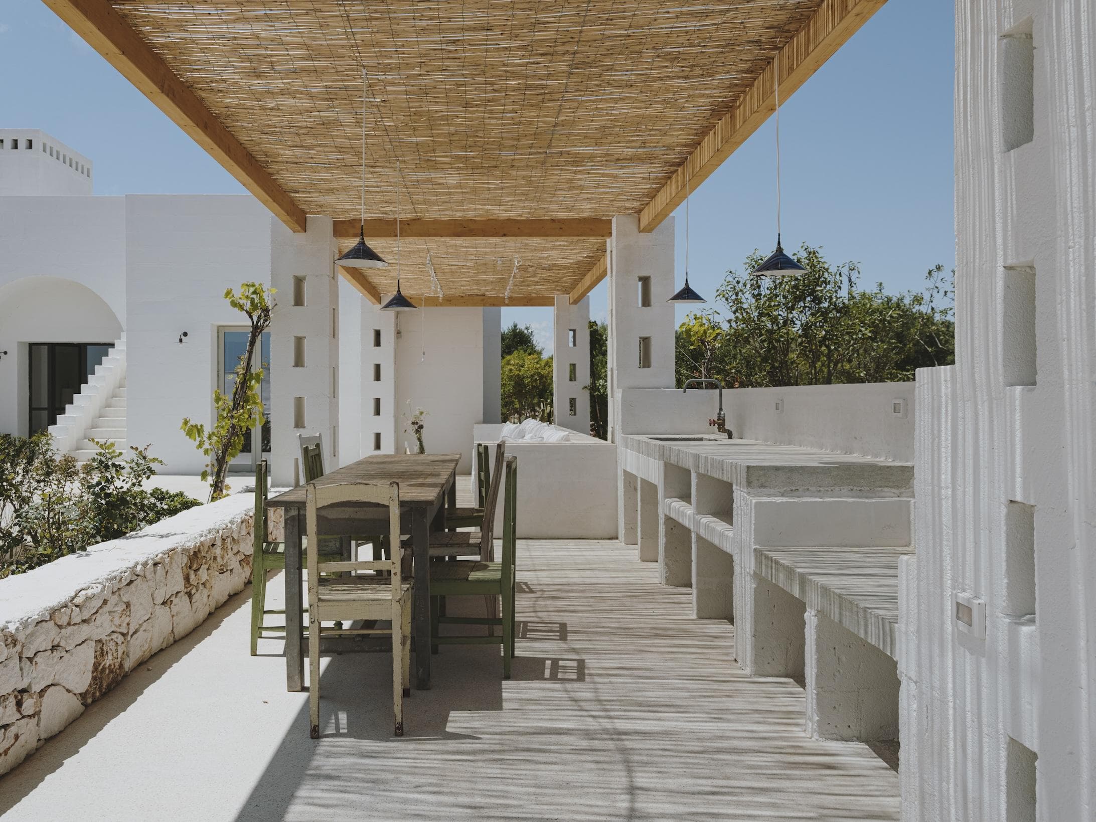 La vaste terrasse de Villa Cardo. © Salva Lopez
