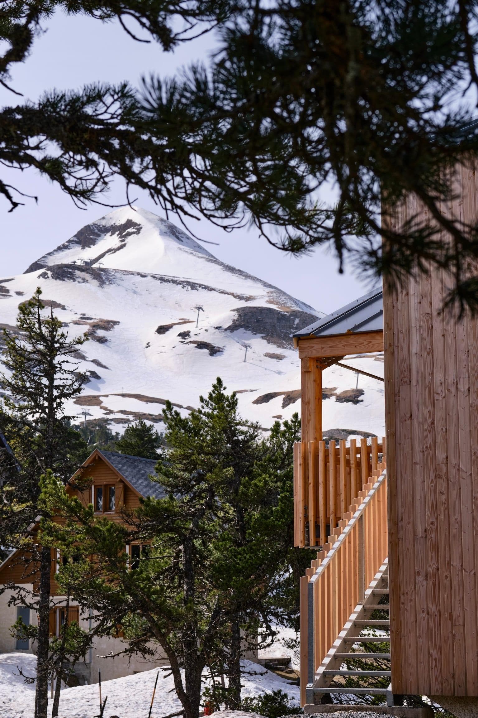 Chalet-Melzerata à flanc de Montagne.