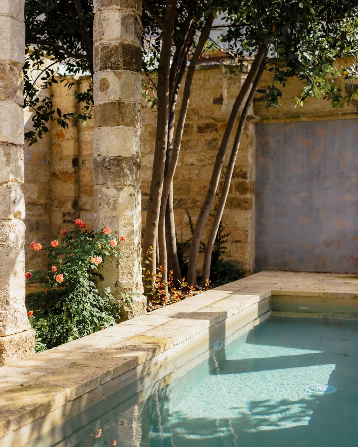 Le charmant patio de Palazzo Edmondo. © Joe Clarke