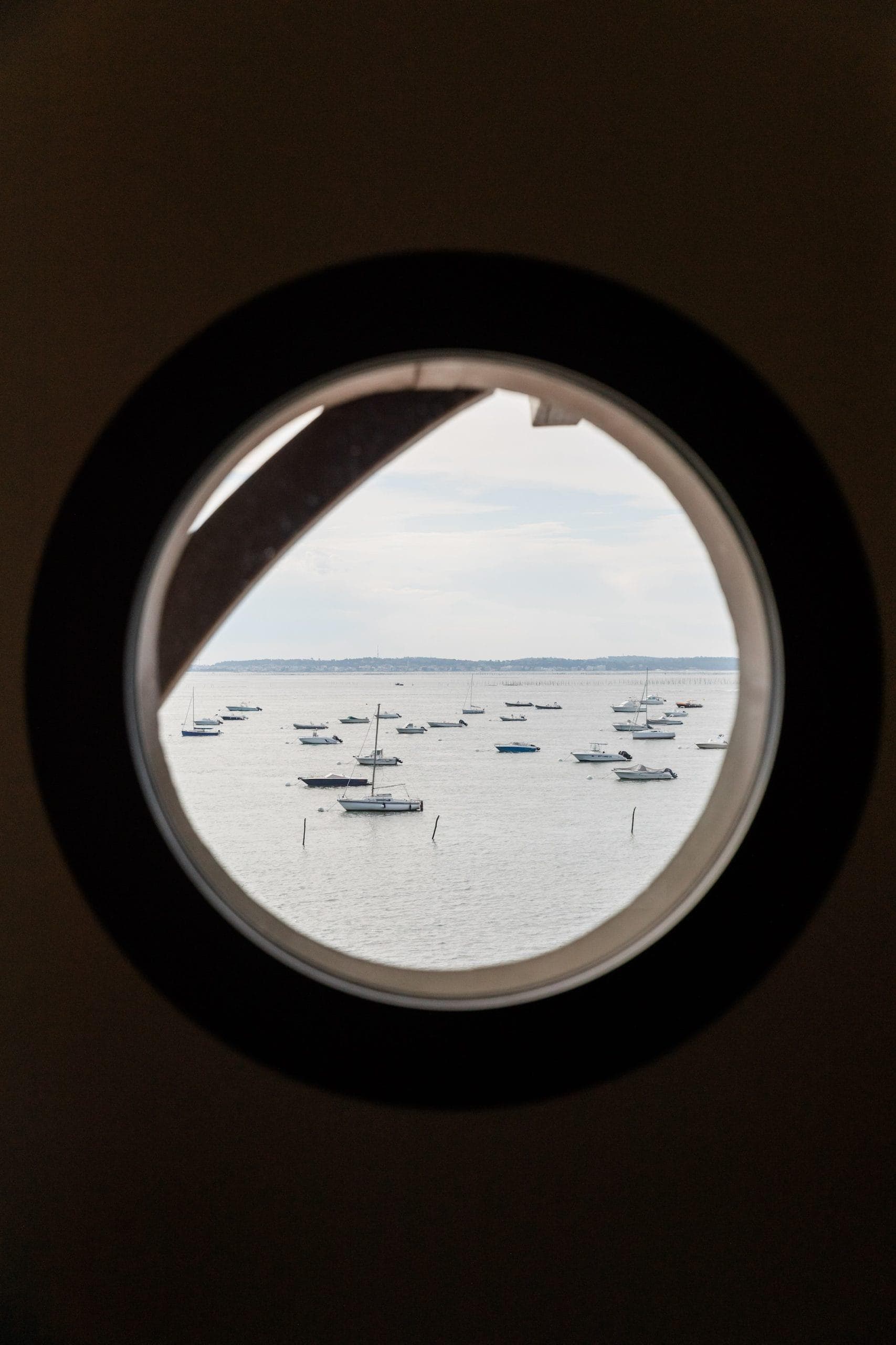 View of the Arcachon Bay from Cap Ferret