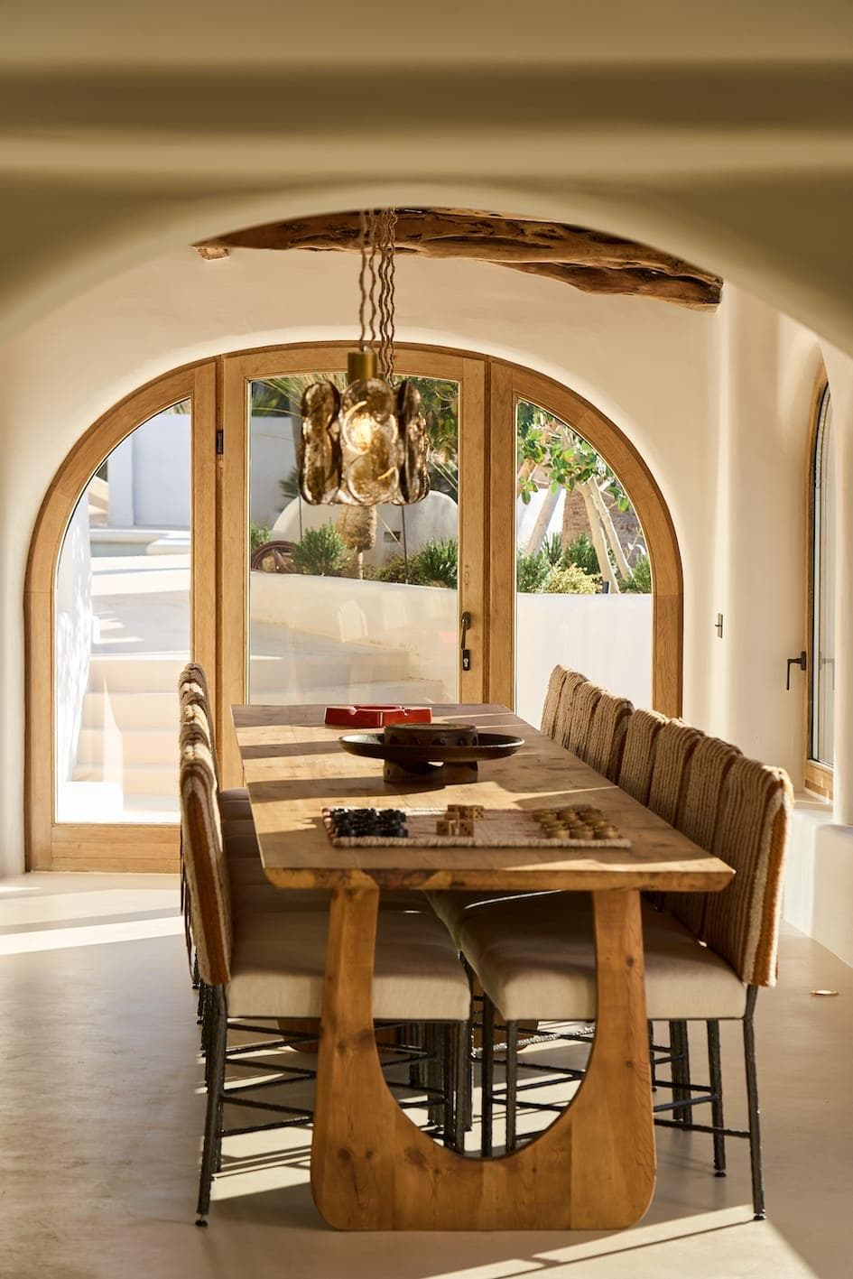 The rounded interior of Xarraca.