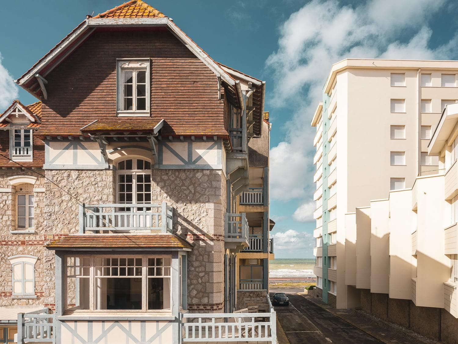 La Touquettoise, voisine de la Villa Cape Cod.