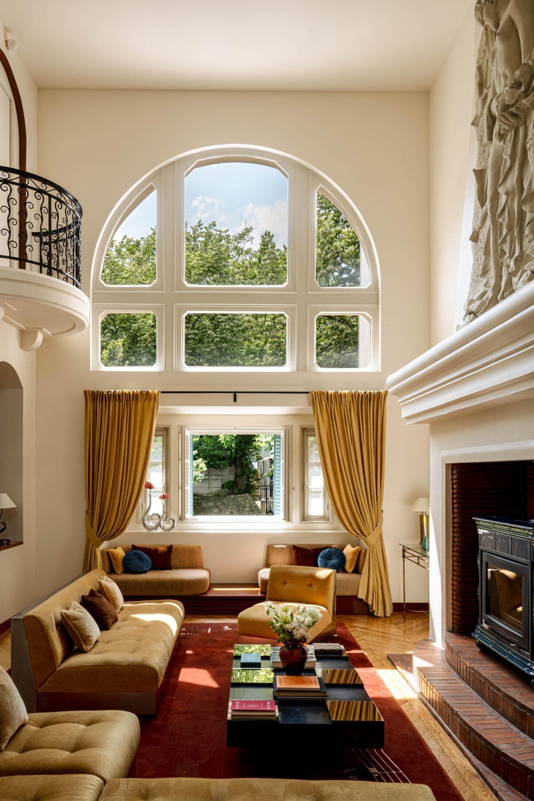 Le salon cathédrale de Villa Junot. © Mr. Tripper