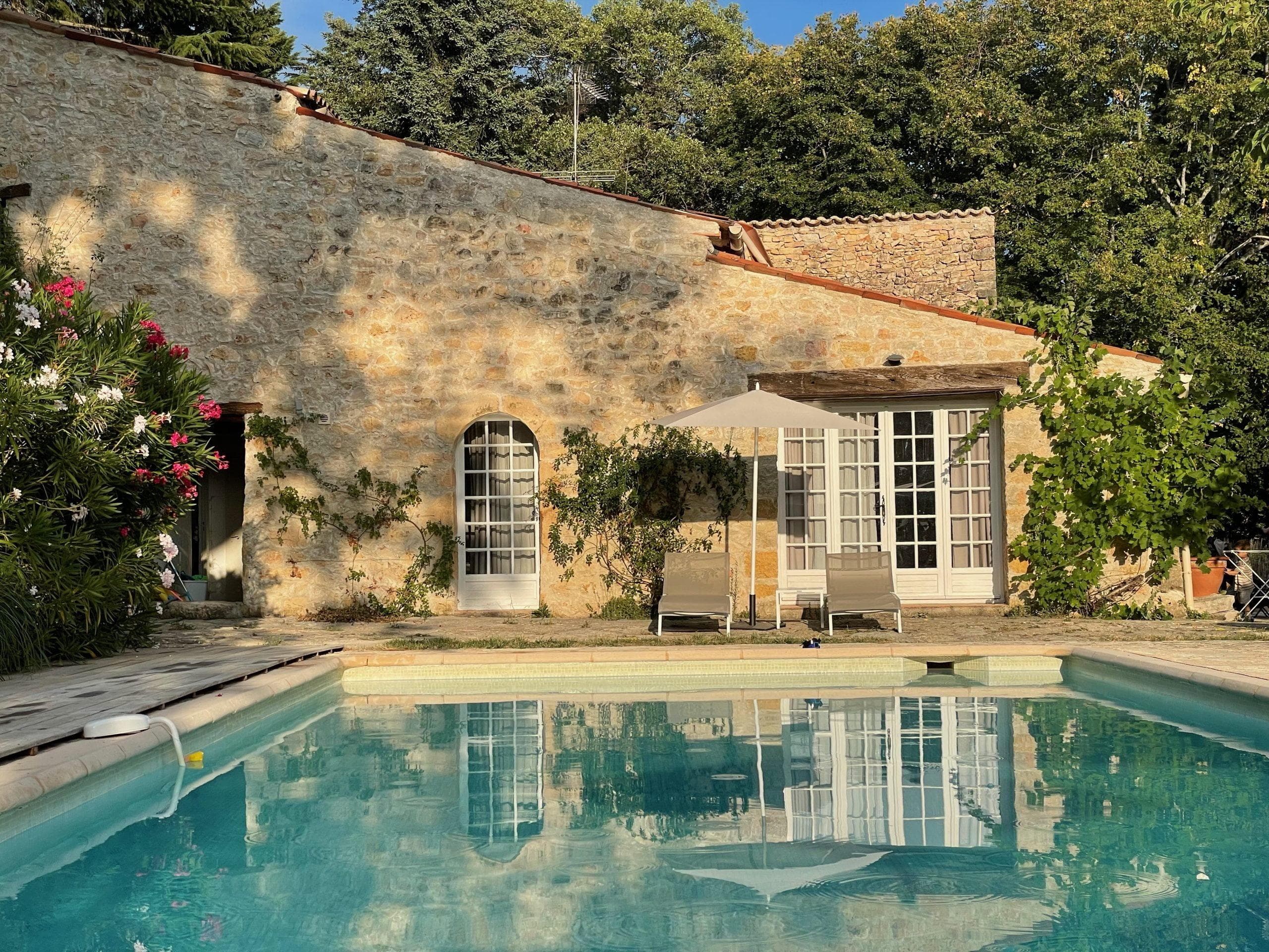 Bain de piscine en perspective !