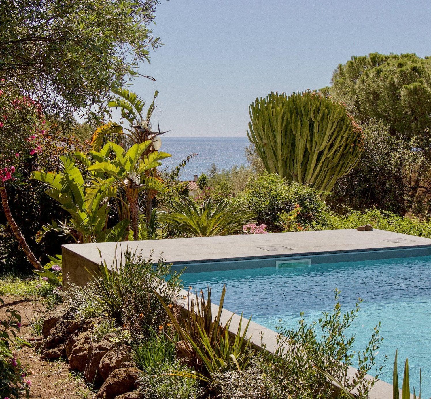 La piscine de Il Polpo Nero.