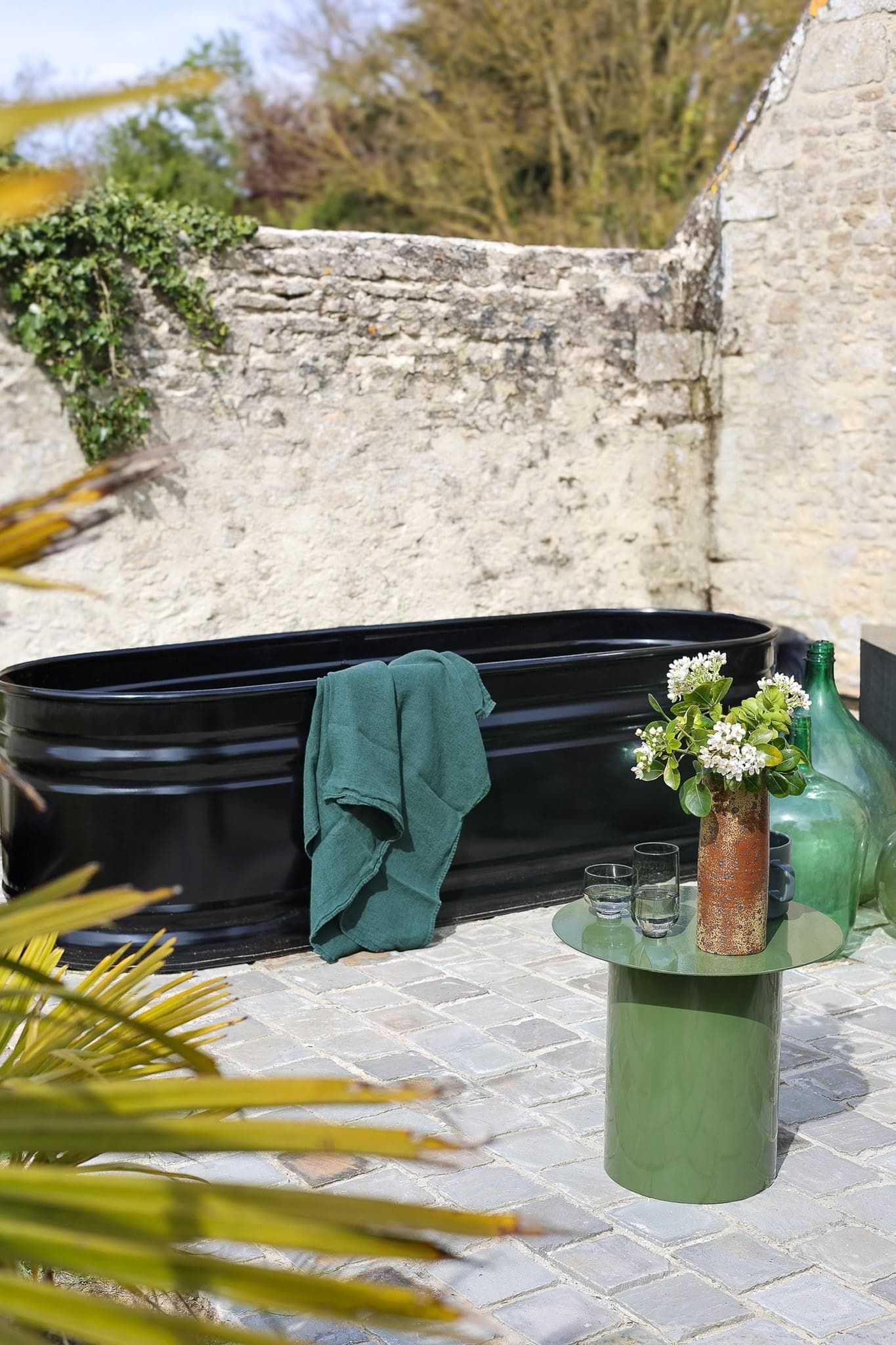 Le bain nordique qui fait le bonheur des hôtes.