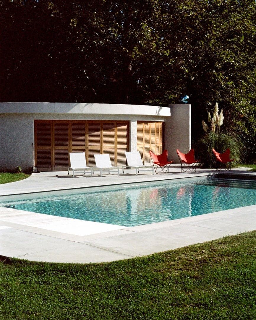 La piscine de la Villa Benkemoun.