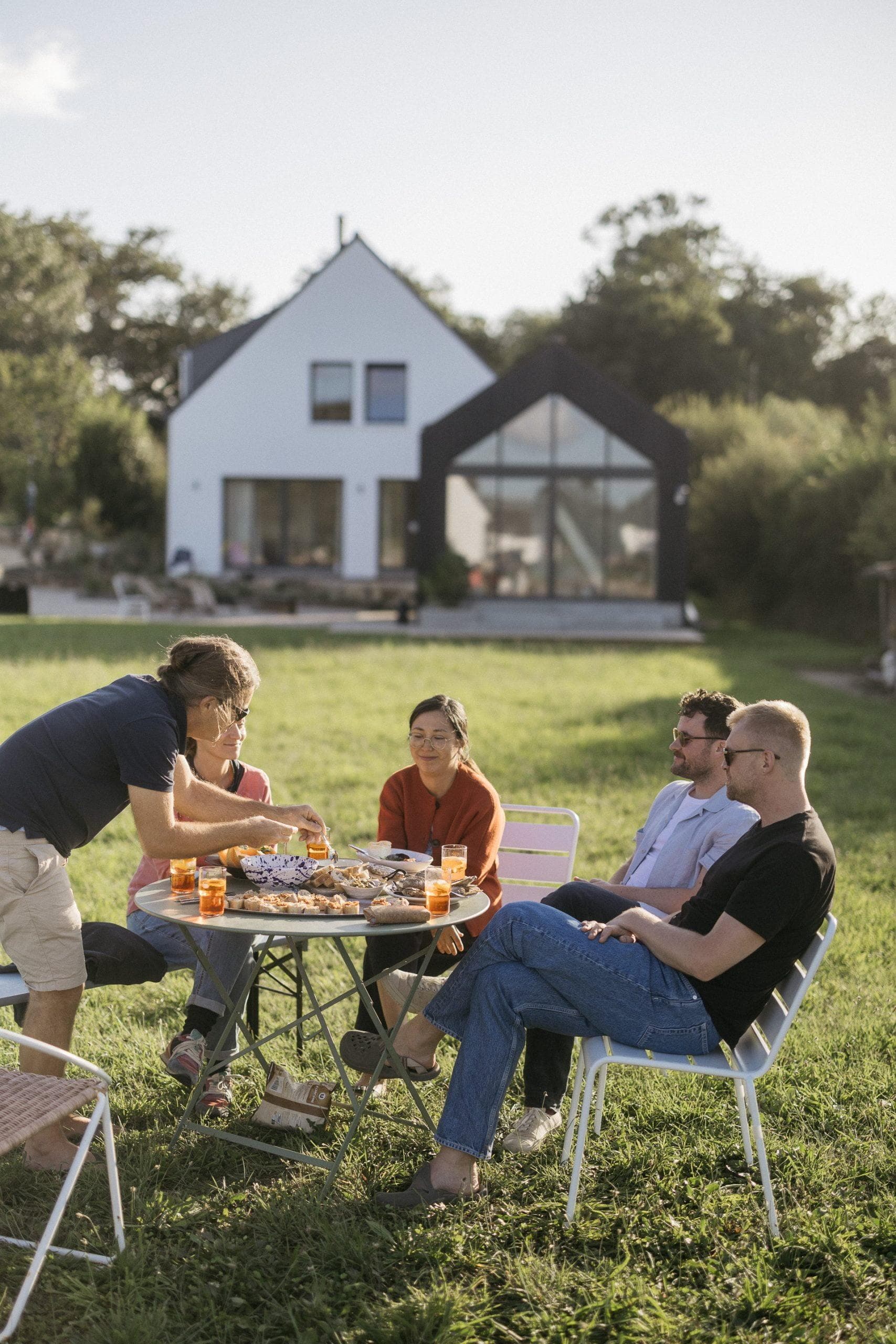 Le meilleur spot pour profiter des derniers rayons du soleil. © Yann Audic