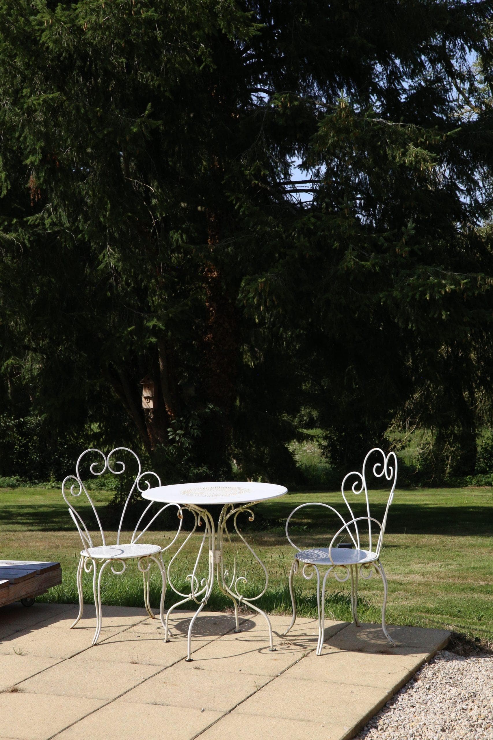 Le joli jardin de Maison French Bon Temps.
