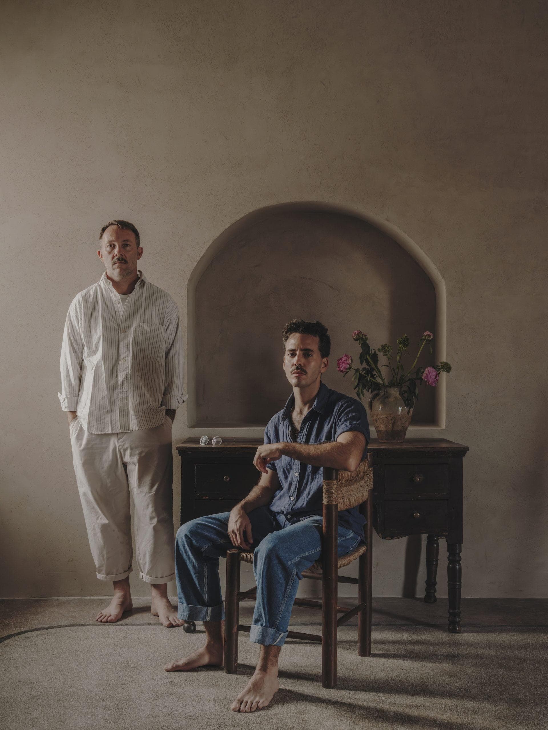 Andrew Trotter et Marcelo Martínez à Casa Soleto. © Salva Lopez